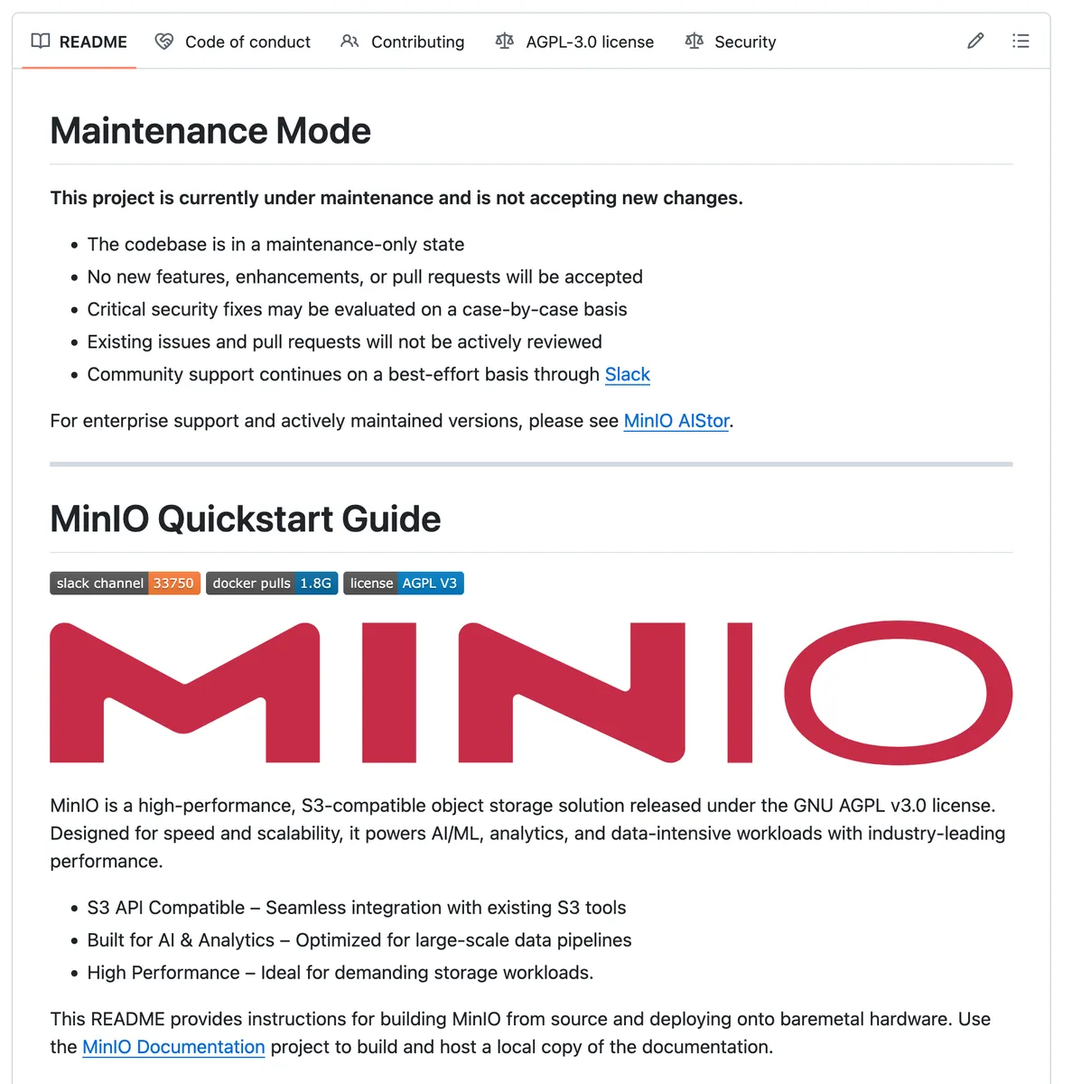 Why we left MinIO: the decision behind the switch
