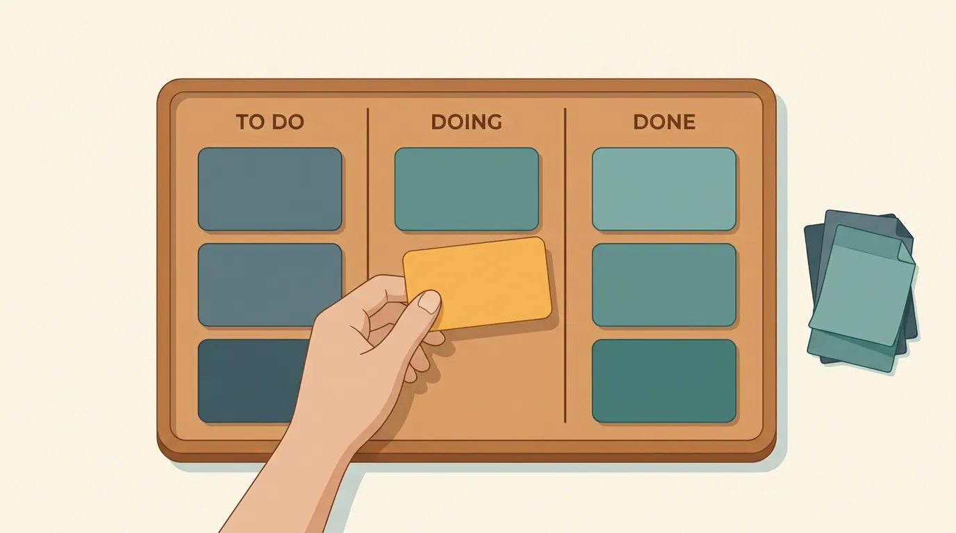 Conveying lean management: a prioritized, living backlog instead of accumulated bureaucracy.