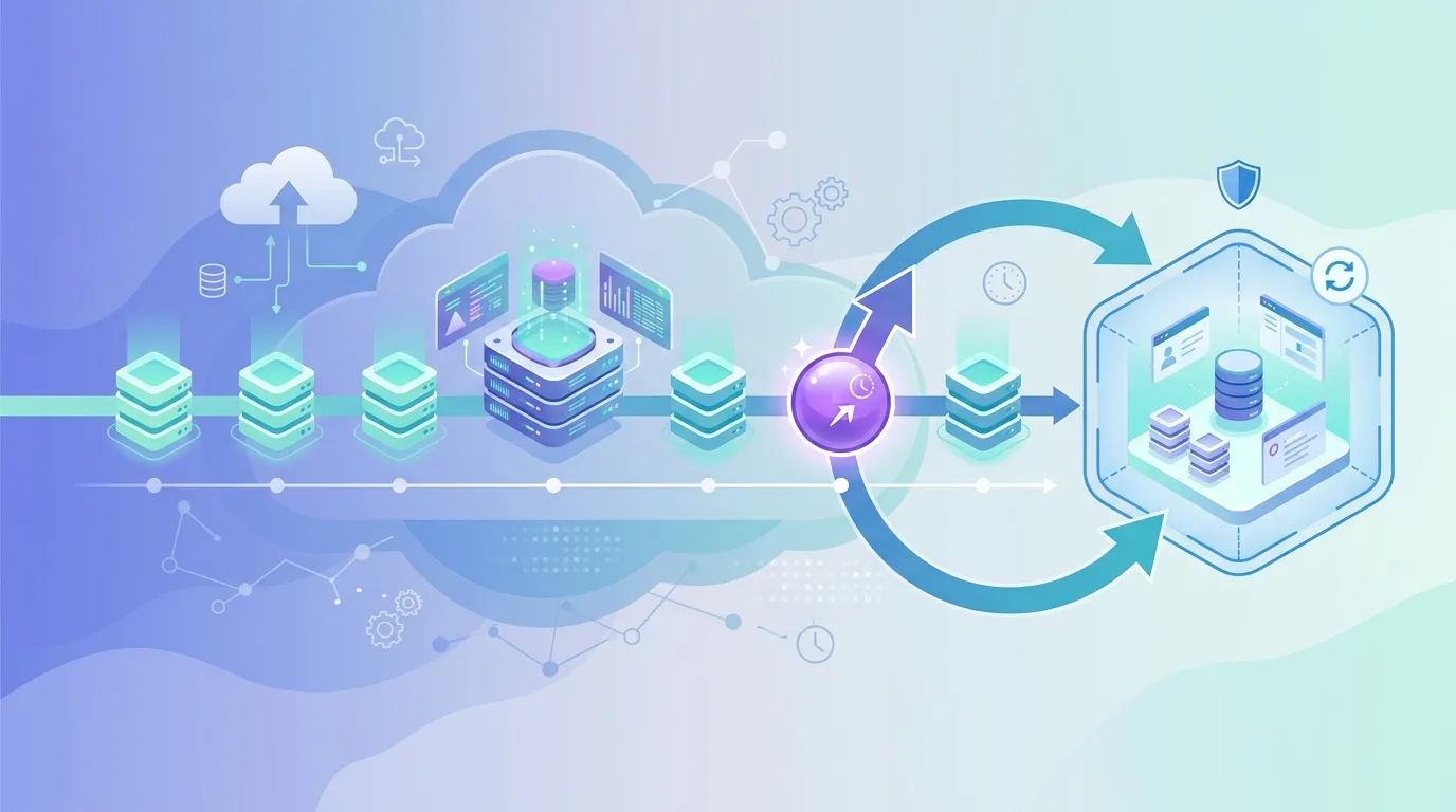 Visually explain backups, snapshots, and restoration testing
