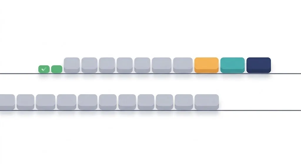 Frame anatomy: colored byte blocks showing address, function, data, and checksum