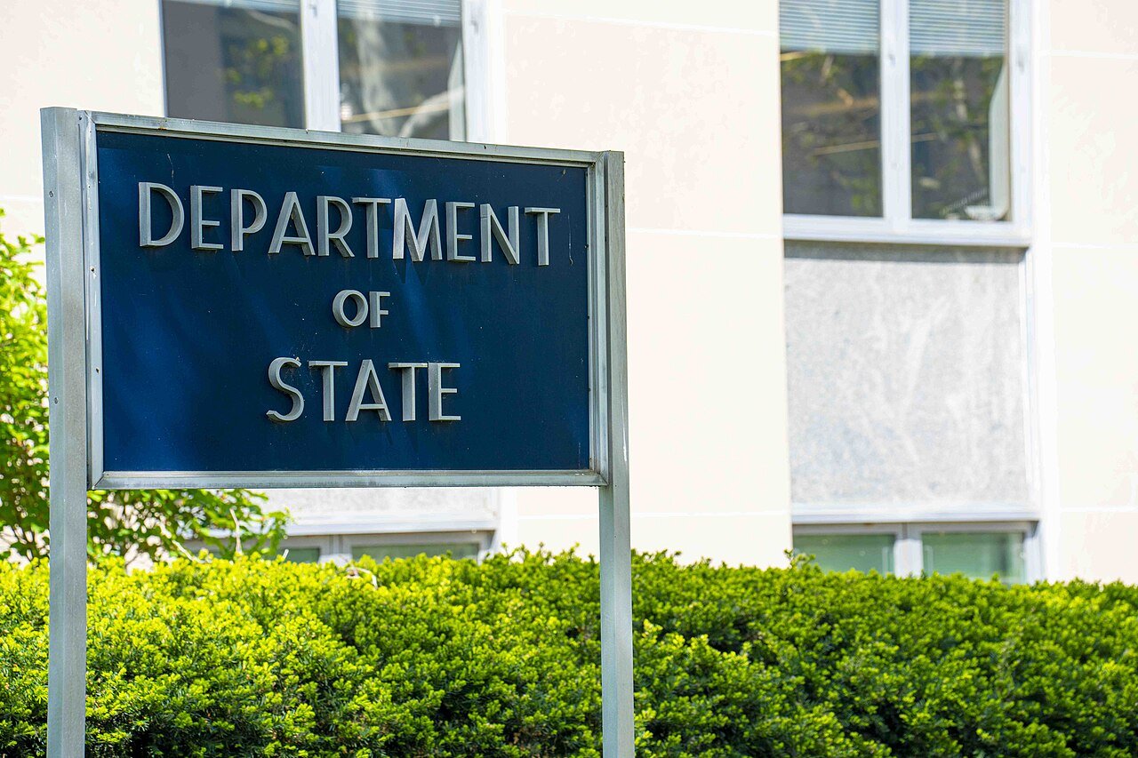 El edificio Harry S. Truman, sede del Departamento de Estado de Estados Unidos, en Washington, en 2024.