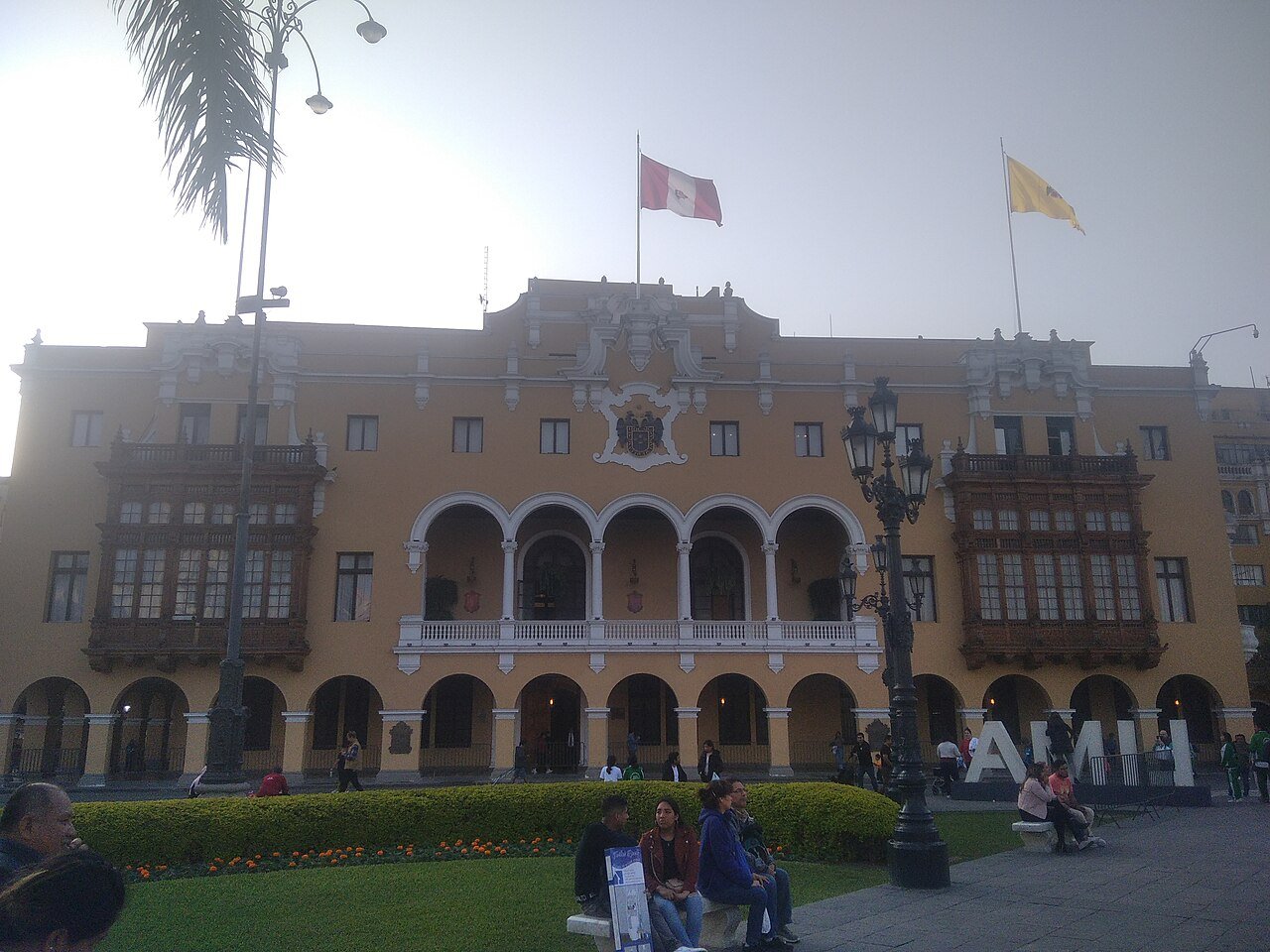 El Palacio Municipal de Lima, sede de la alcaldía metropolitana que se disputa el 4 de octubre, en una imagen de 2023.