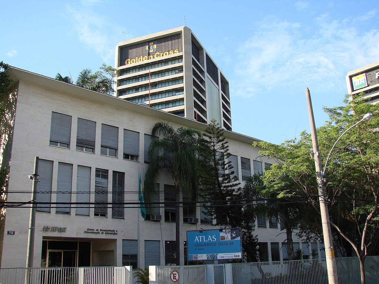 La sede del centro de documentación e información del IBGE, en Río de Janeiro, en 2007. El instituto realiza la encuesta Pnad Contínua.