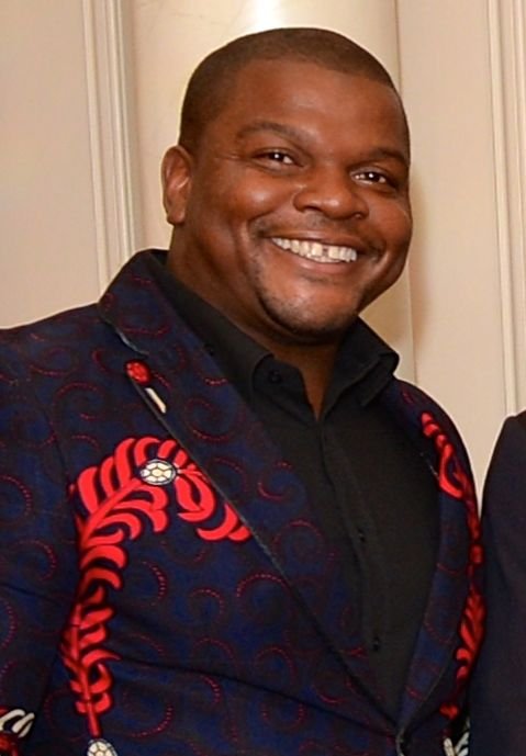 Kehinde Wiley at the State Department in Washington on January 21, 2015, the day he received the department's Medal of Arts.