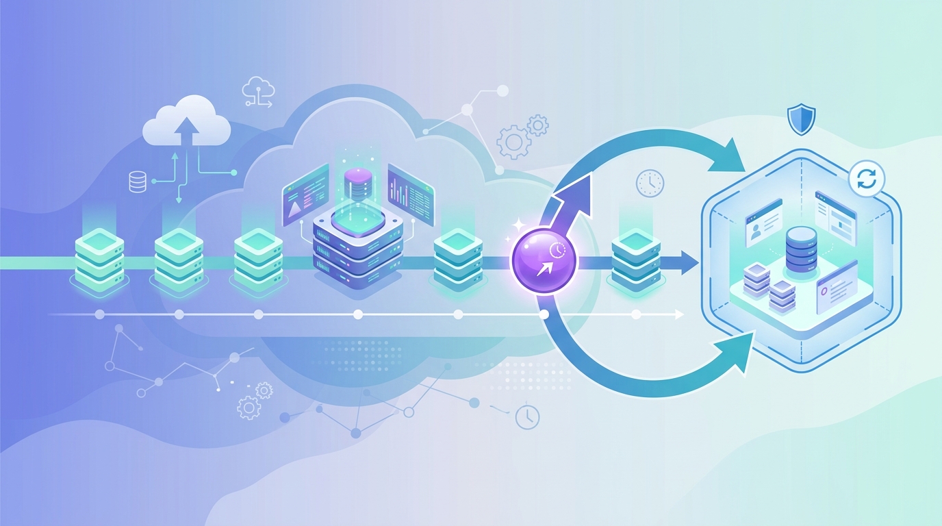 Explicar backup, snapshot e teste de restauração de forma visual
