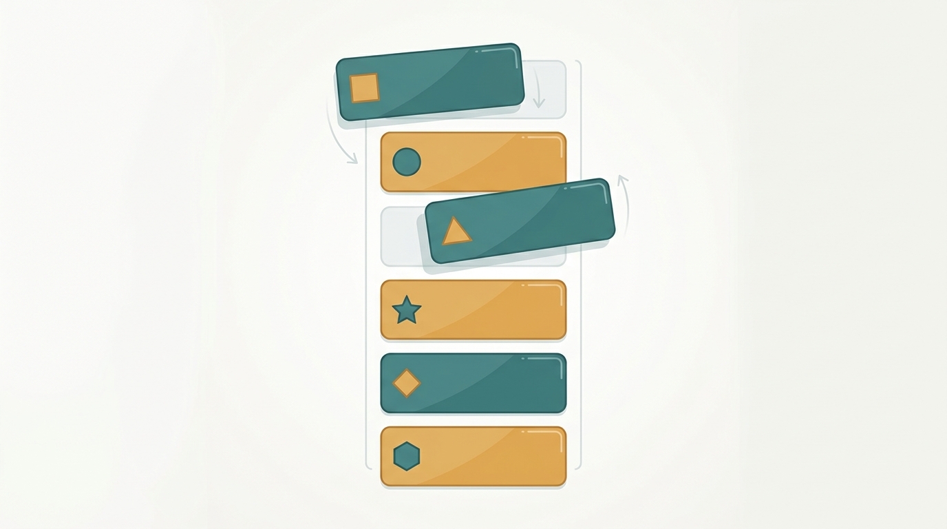 Ilustrar keys estáveis em listas.