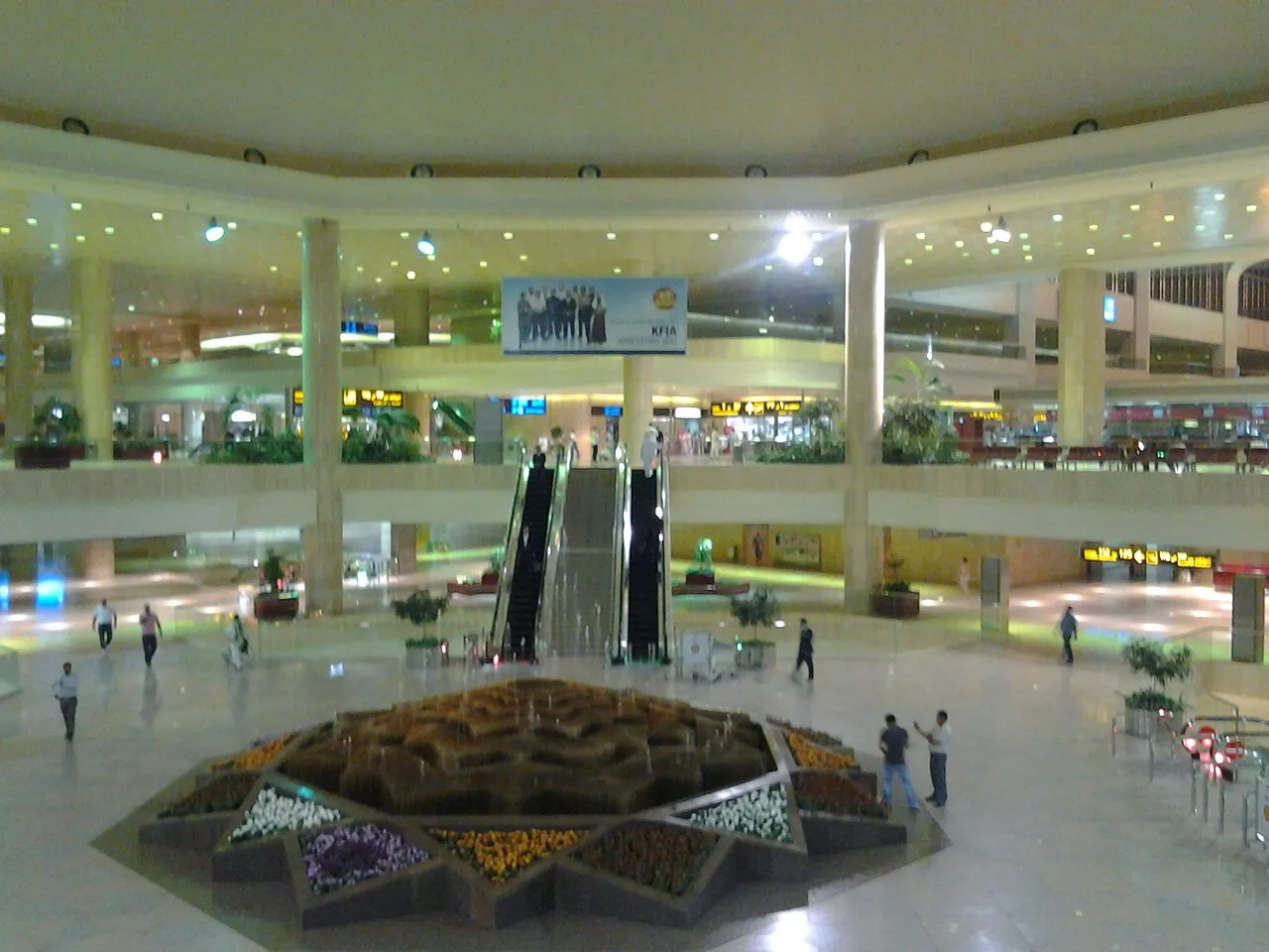 King Fahd International Airport in Dammam, Saudi Arabia, in 2012.
