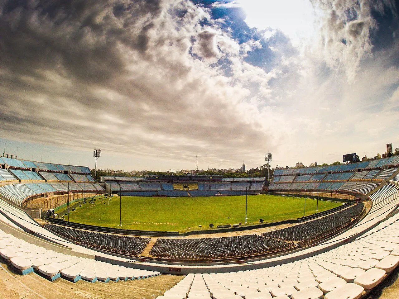 El Estadio Centenario, en el barrio Parque Batlle de Montevideo, en una imagen de 2017.