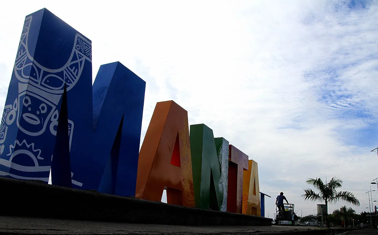 The bay of Manta, in Ecuador's Manabí province, in 2015. All three trials of the fishermen are being heard in this city's criminal court.