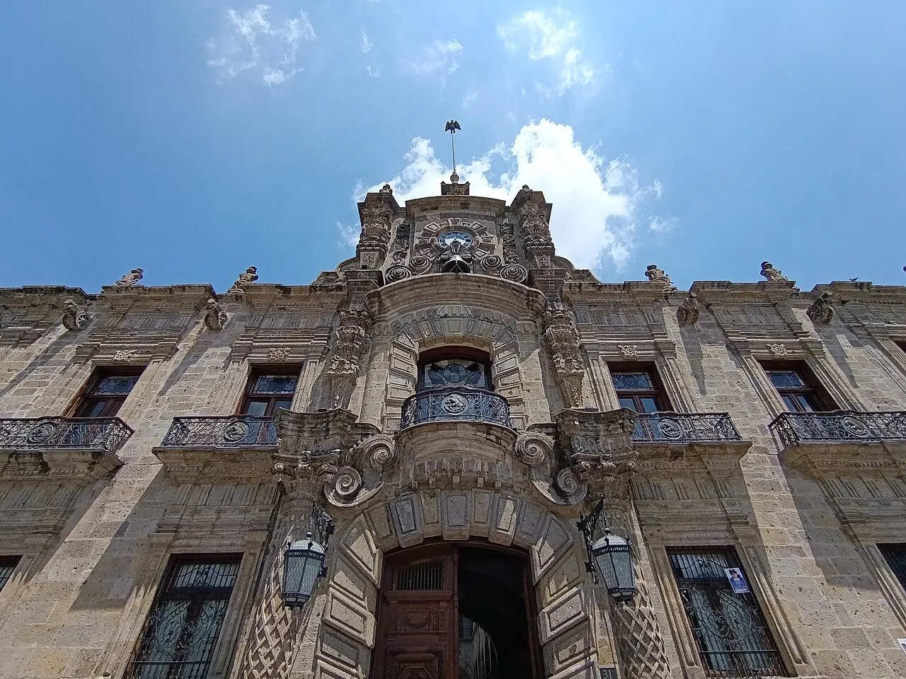 El Palacio de Gobierno de Jalisco, en el centro de Guadalajara, destino de la marcha convocada para este domingo, en una imagen de 2025.