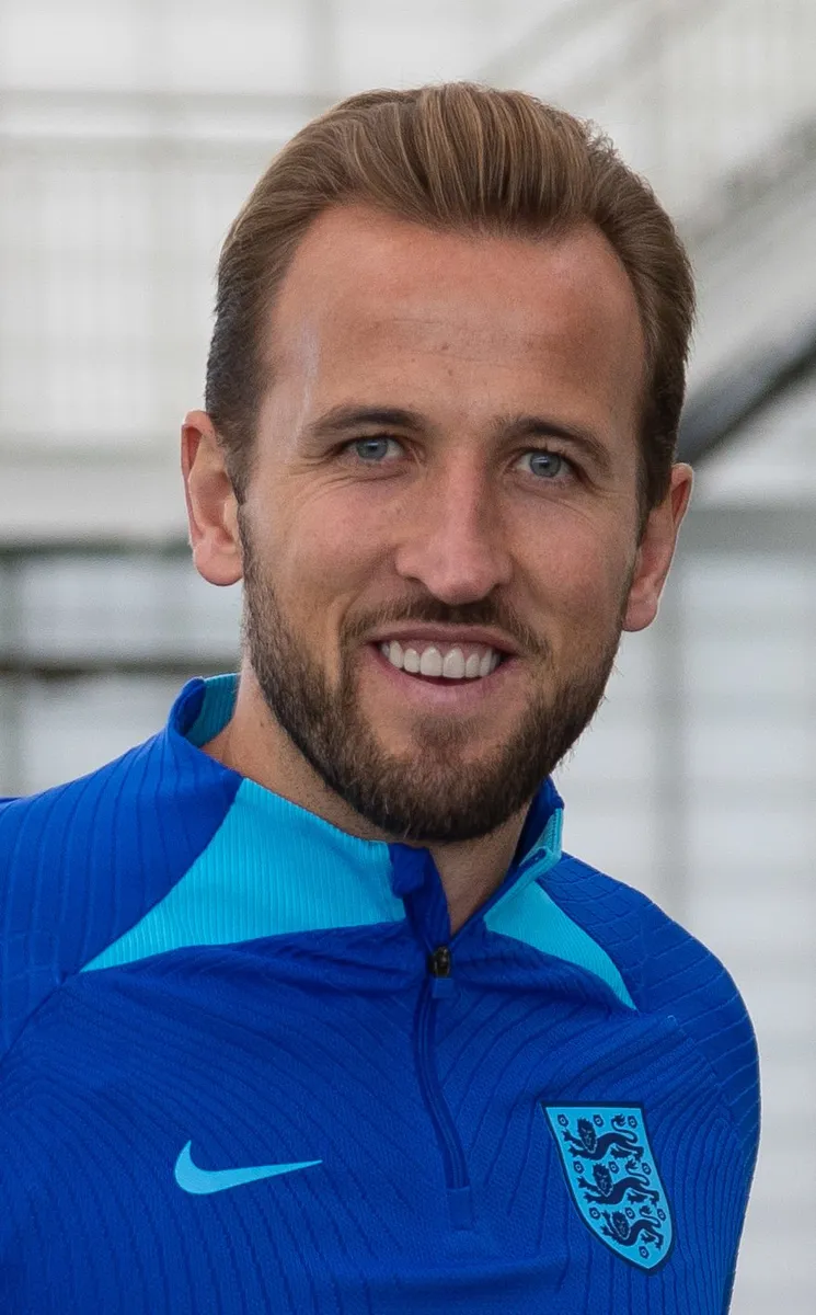 Harry Kane en el centro de entrenamiento de la selección inglesa, en St. George's Park, en octubre de 2023.