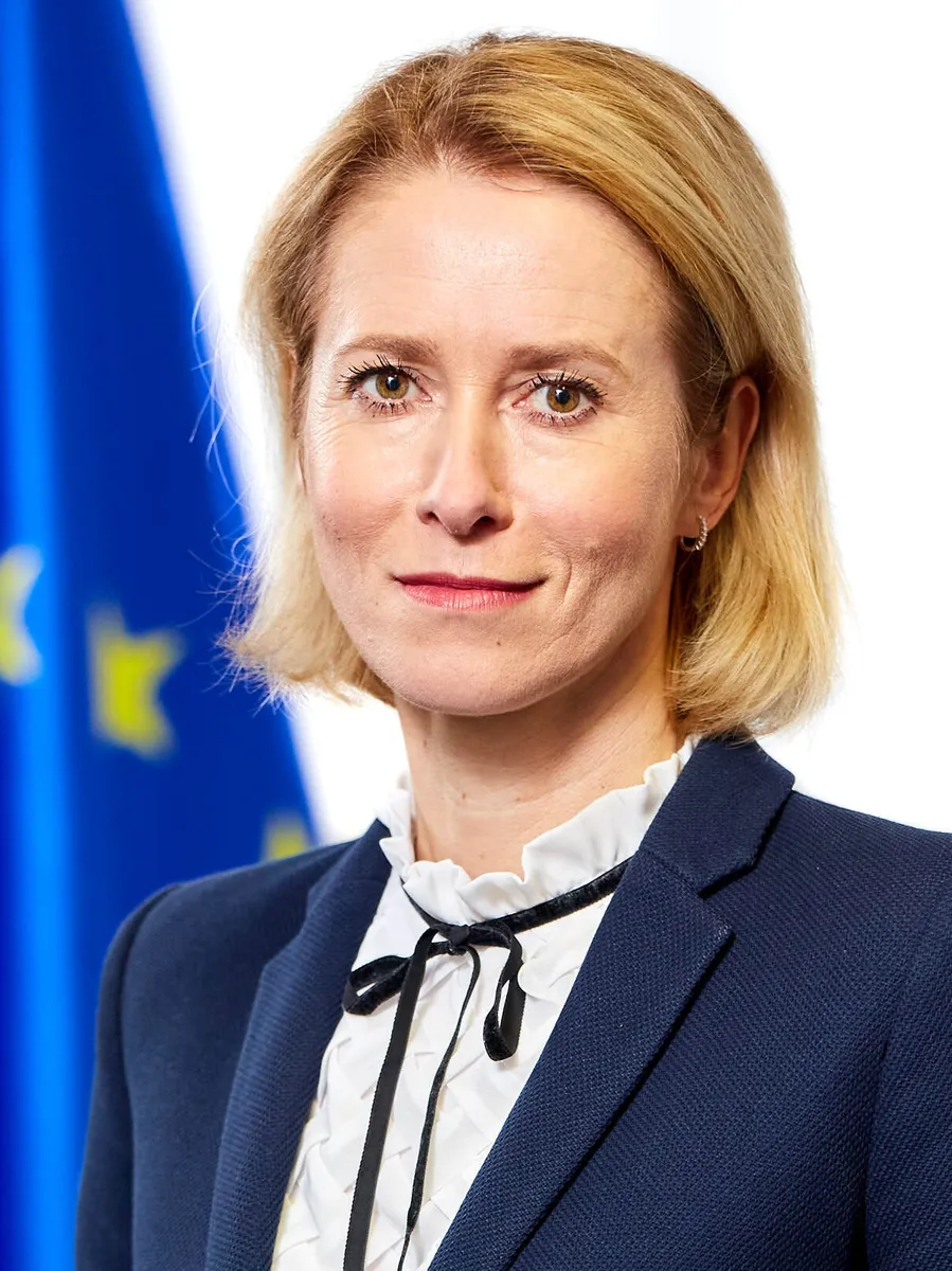 Official portrait of Kaja Kallas, the European Union's High Representative for Foreign Affairs and Security Policy, taken in November 2024.