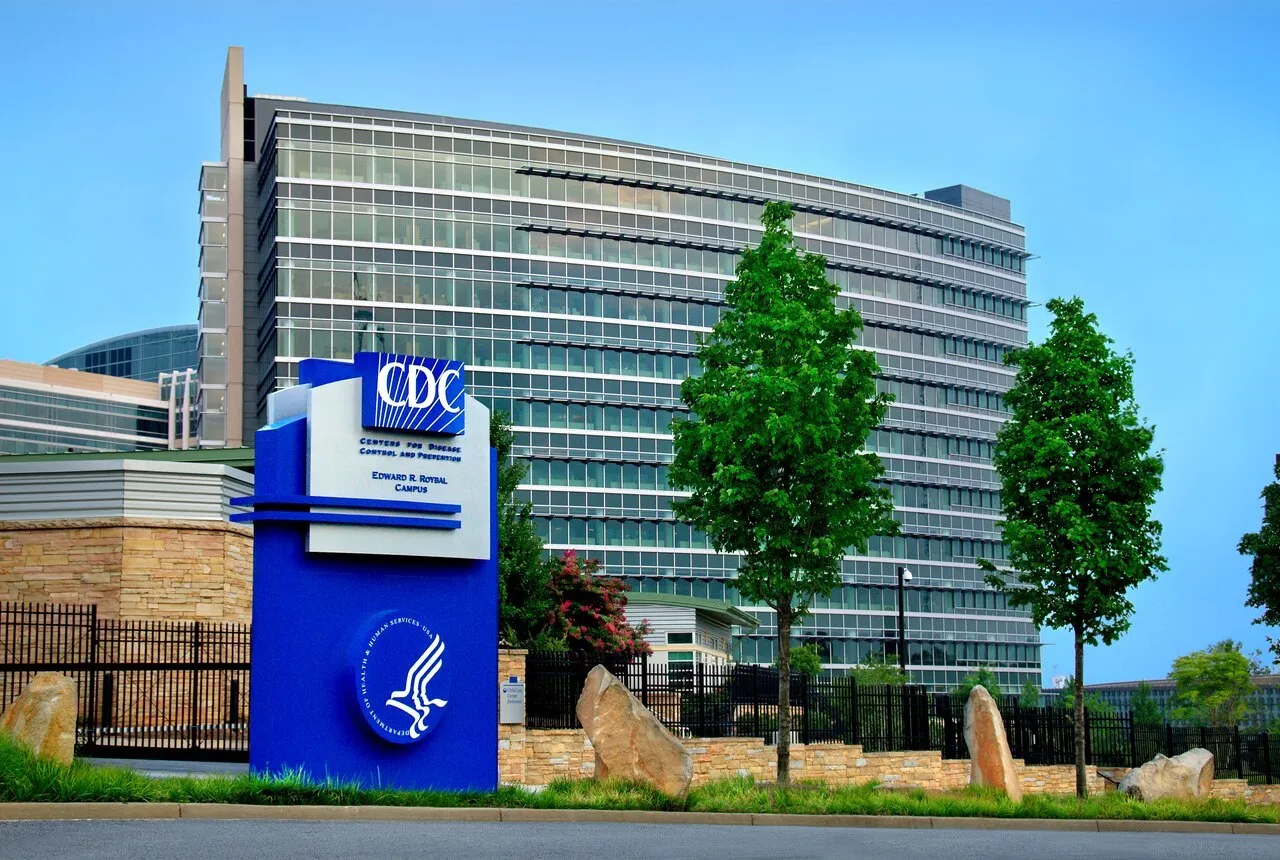 Exterior view of the CDC's Roybal campus in Atlanta, Georgia, the agency's headquarters.